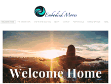 Tablet Screenshot of embodiedmoves.com